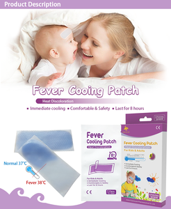 Natural Fever Heat Discoloration Cooling Patch (6 patches per box) - FREE SHIPPING!