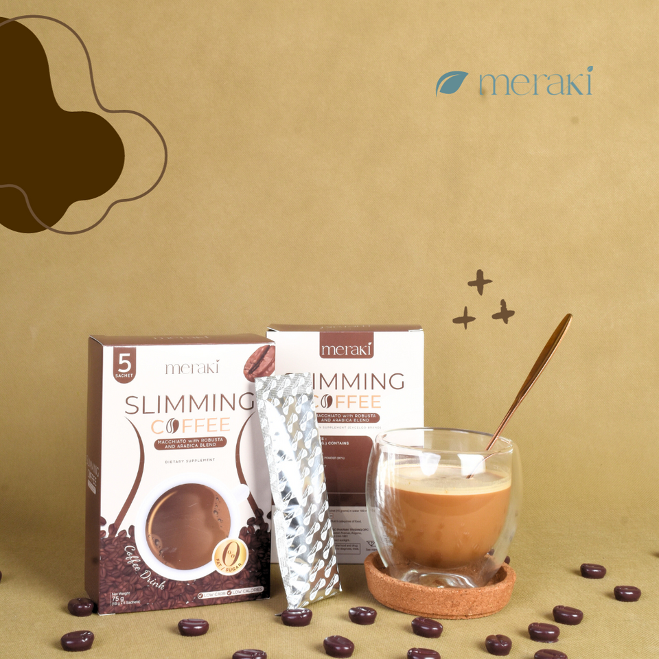 MERAKI Slimming Coffee (Macchiato with Robusta and Arabica Blend)