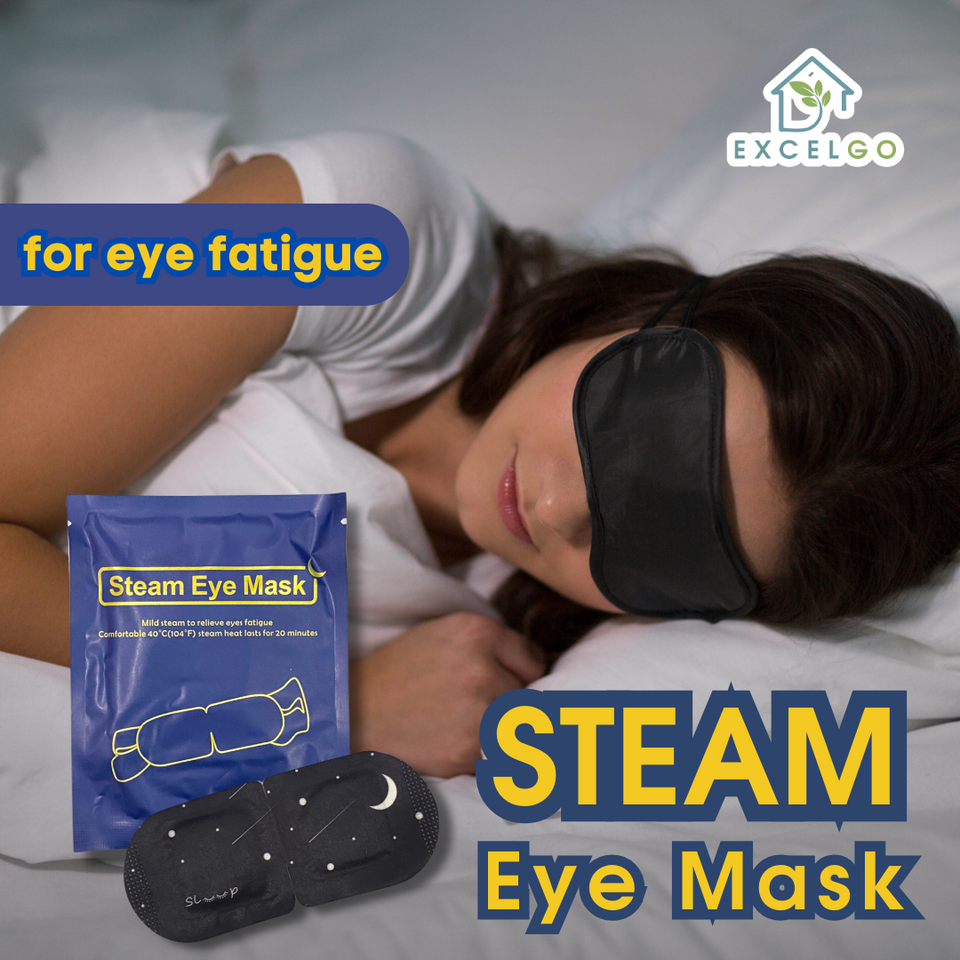 Steam Eye Mask for Tired Eyes (5 sachets per box) + FREE SHIPPING!