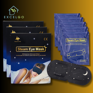 Steam Eye Mask for Tired Eyes (5 sachets per box) + FREE SHIPPING!